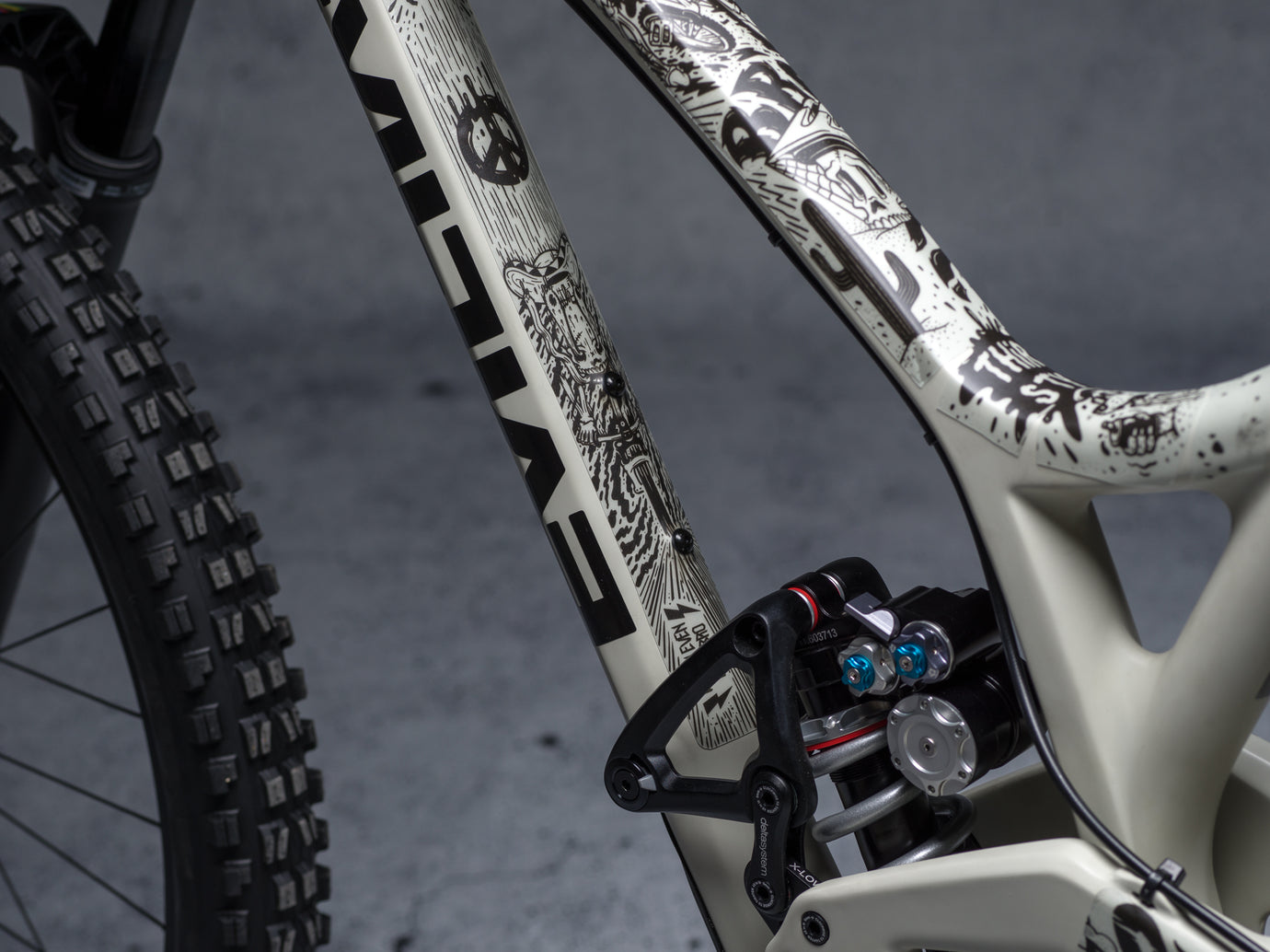 NEIGHBORHOOD X LFE Bicycle Frame Protector